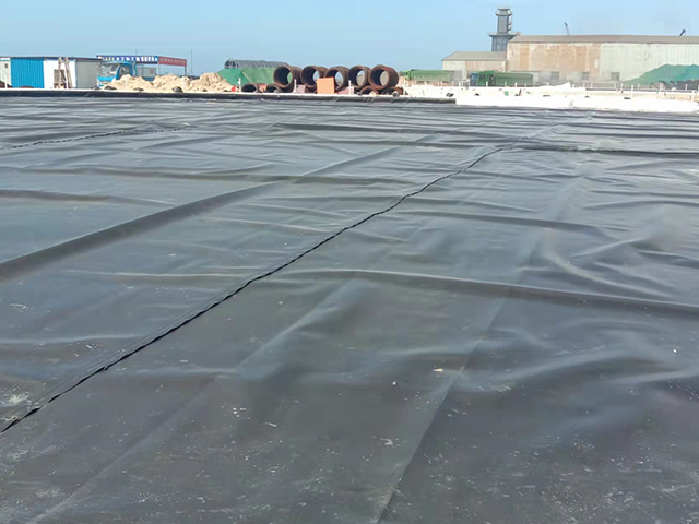 供應豬場沼氣池污水處理池氧化塘防滲土工膜