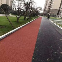 瀝青改色 彩色路面噴涂 黑色改色材料 環保薄層刮涂工藝