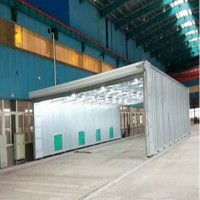 多功能長距離整體移動噴漆房細(xì)報價