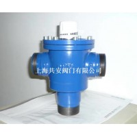 DN50鑄鐵藍色烤漆浴池自動恒溫閥