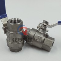 二片式絲扣球閥,304/316/2205/2507內絲球閥