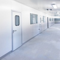 鋁合金彩鋼板門在無塵環境中的應用