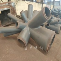 天津鋼結構建筑工程焊接連接件應用鑄鋼節點